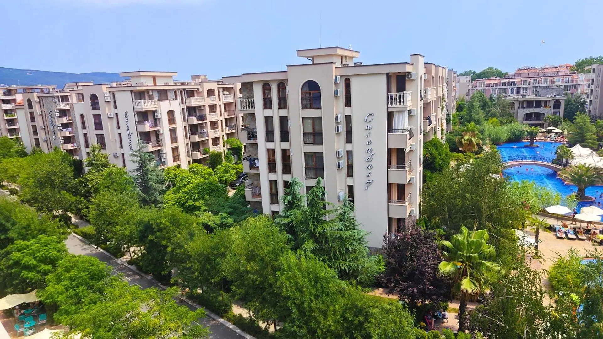 Attractive Studio-Apartment In Sunny Beach Cascadas Family Resort
