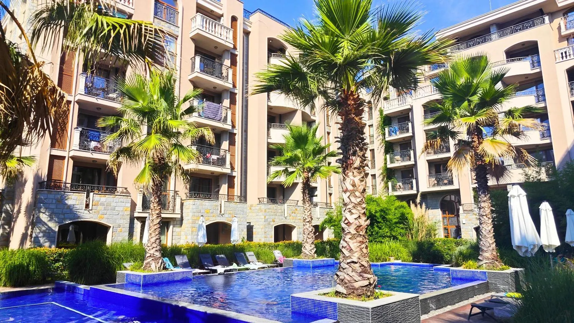 Attractive Studio-Apartment In Sunny Beach Cascadas Family Resort Apartment